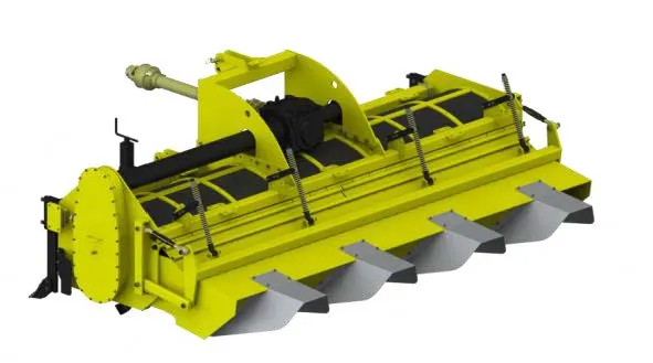 PSW-3200 A rotavator machine front view