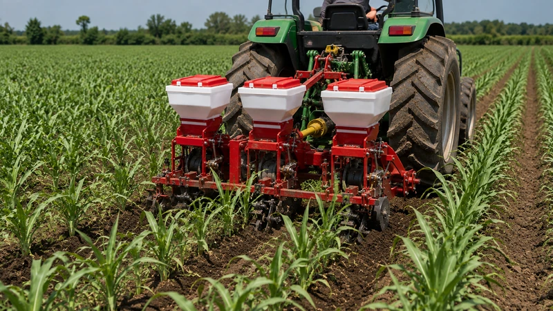 ERA rotary cultivator vegetable crop inter-row management