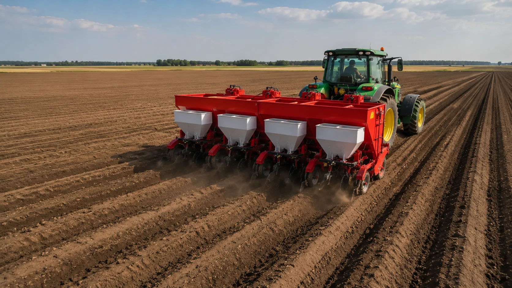 PAI-480-AR large commercial potato planting operation
